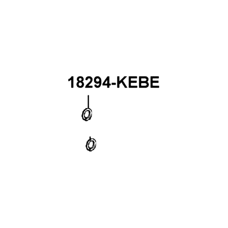 18294-KEBE-900 PACKING PROTECTOR — diagram cutout