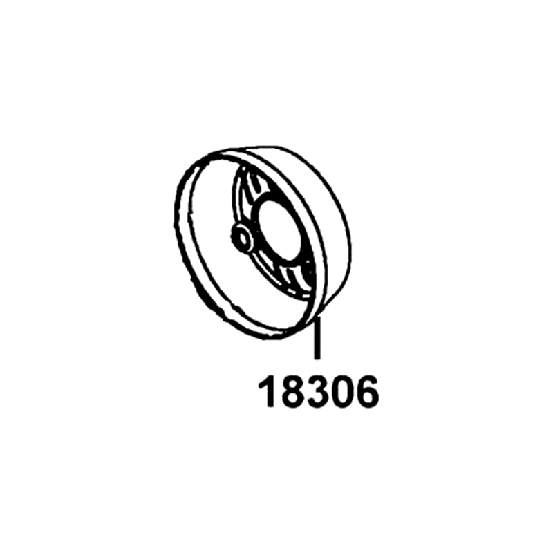 18306-LGC7-E00-HZF TAIL CAP MUFFLER — diagram cutout