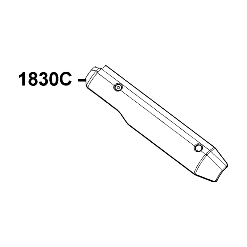 1830C-LKL5-E30 PROTECTOR B MUFFLER — diagram cutout