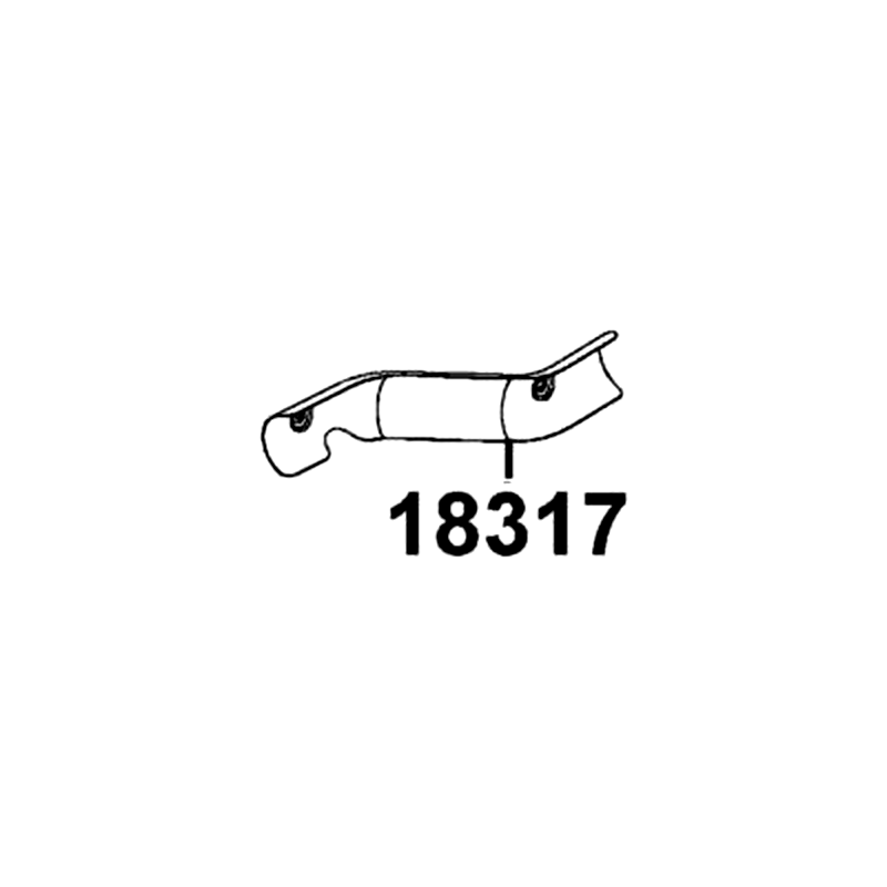 18317-ALC1-E00 PROTECTOR A COMP MUFFLER — diagram cutout