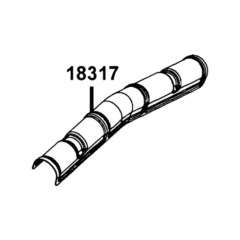 18317-PRB2-300 SHIELD EXHAUST PIPE — diagram cutout