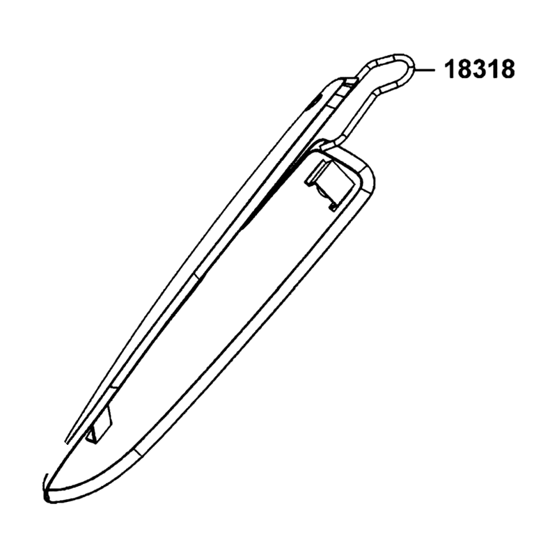 18318-ALH3-BE0 MUFF. PROTECTOR — diagram cutout