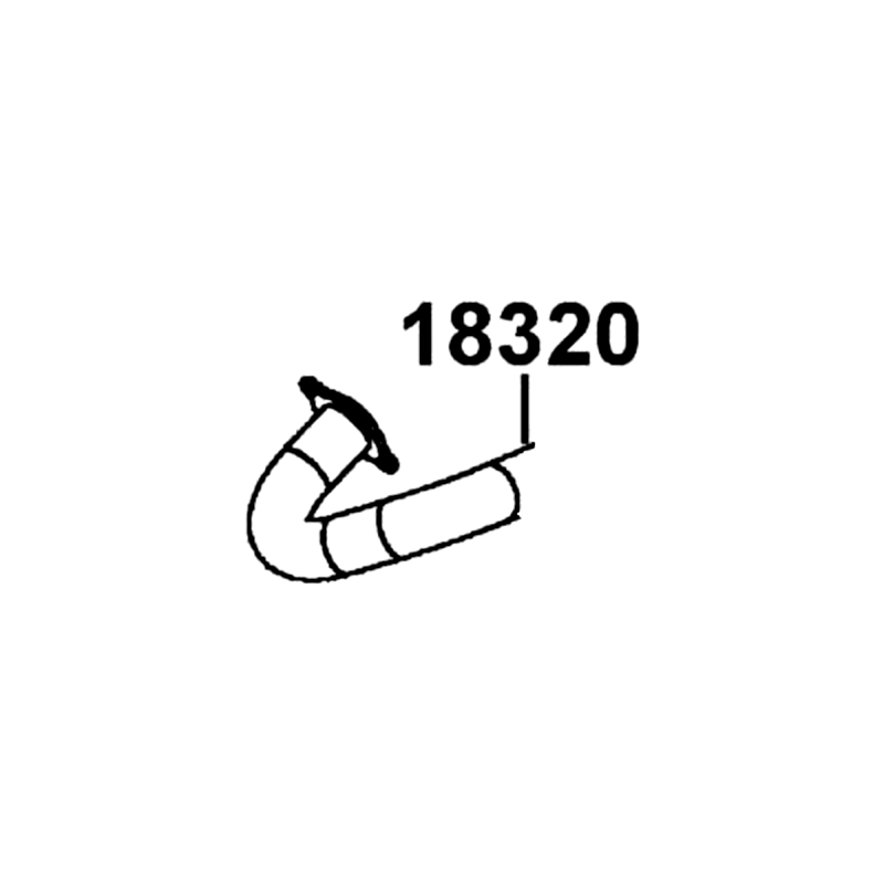 18320-ALC1-E00 PIPE COMP EXHAUST — diagram cutout