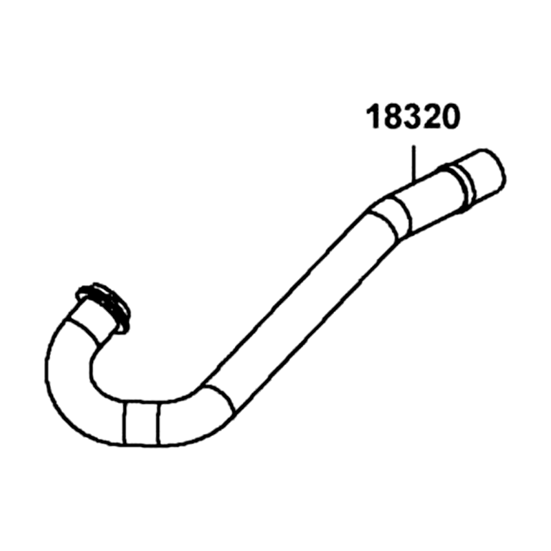 18320-LKM5-E00 PIPE COMP EXHAUST — diagram cutout