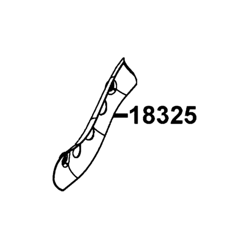 18325-LGR5-E10-NES PROTECTOR EXHAUST PIPE — diagram cutout