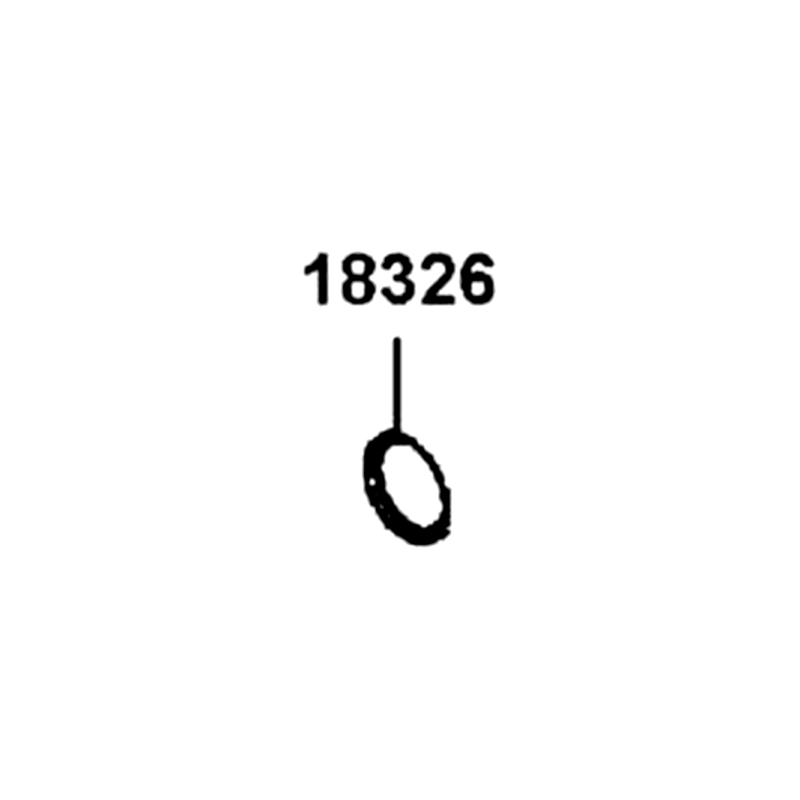 18326-LDB5-E00 GASKET — diagram cutout
