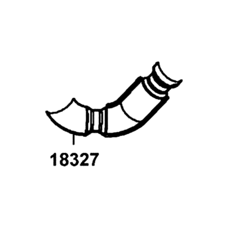 18327-LKM5-E00 PROTECTOR C EXH. PIPE — diagram cutout