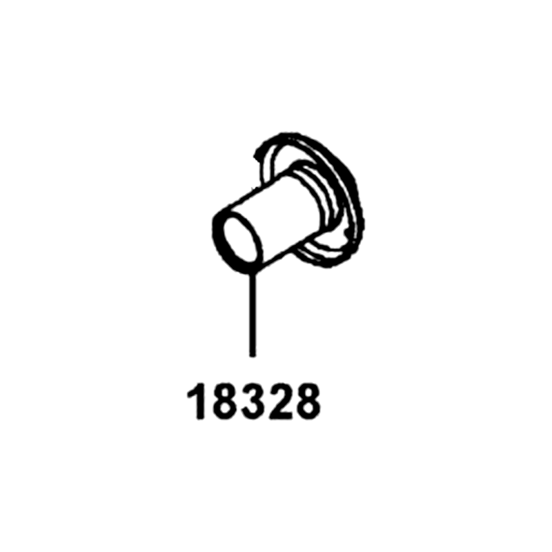 18328-AGA8-E00 PROTECTOR D EXH. PIPE — diagram cutout