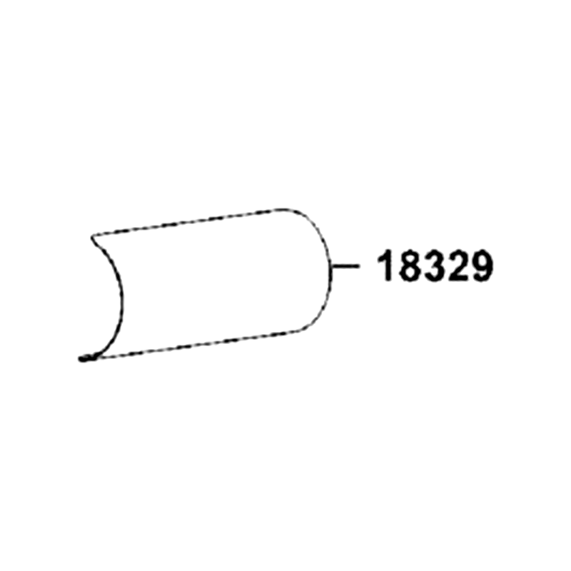 18329-AGA1-M00 PROTECTOR D COMP MUFFLER — diagram cutout