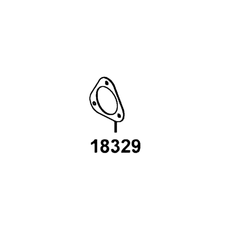18329-PWB1-700 GASKET.SPARK ARRESTER — diagram cutout