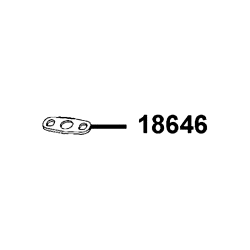 18646-GFY6-941 GASKET A/I PIPE — diagram cutout