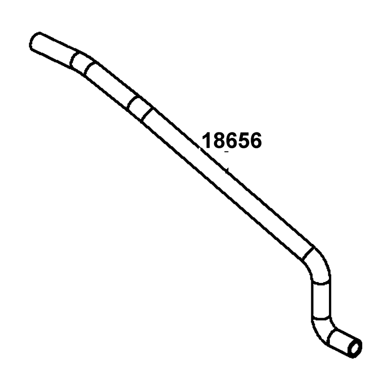 18656-LGR4-E10 "TUBE, AI/C TO REED VALVE" — diagram cutout