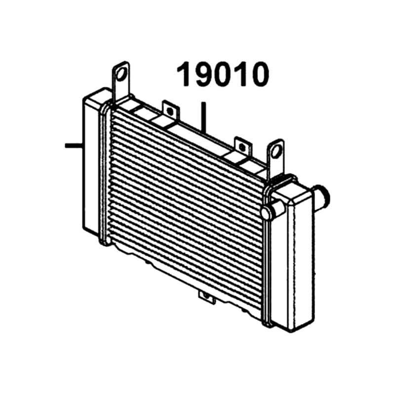 19010-PTA1-900 RADIATOR ASSY — diagram cutout