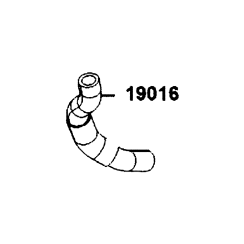 19016-AGJ5-E00 HOSE, WATER-UNIT CAP — diagram cutout