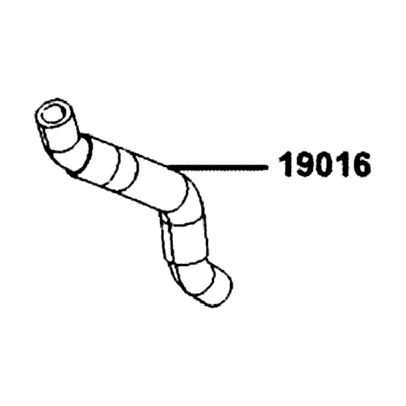 19016-BAA7-E00 HOSE WATER UNIT CAP — diagram cutout