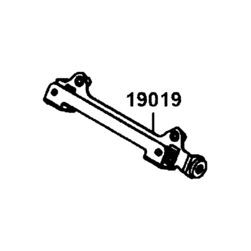 19019-LGC6-E00 HOLDER LOWER RADIATOR — diagram cutout