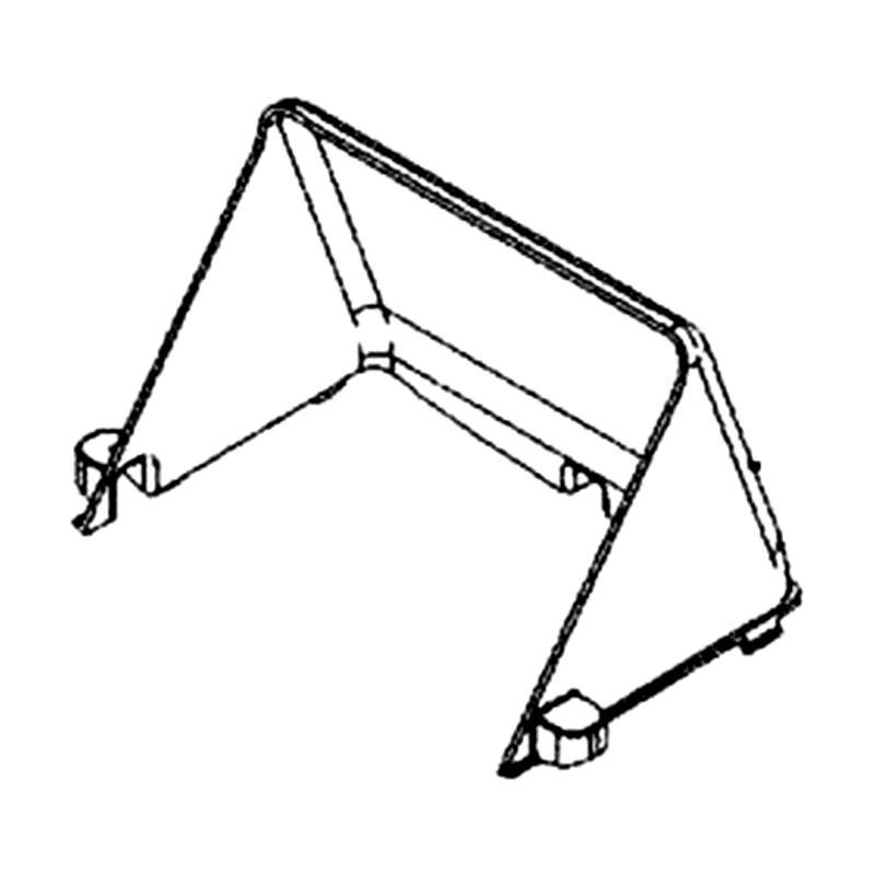 19025-LGC6-E00-N1R COVER, RADIATOR (Black) — diagram cutout