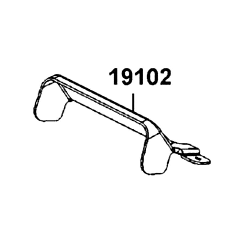 19102-LGE5-E00-N1R SHROUD RADIATOR (Black) — diagram cutout