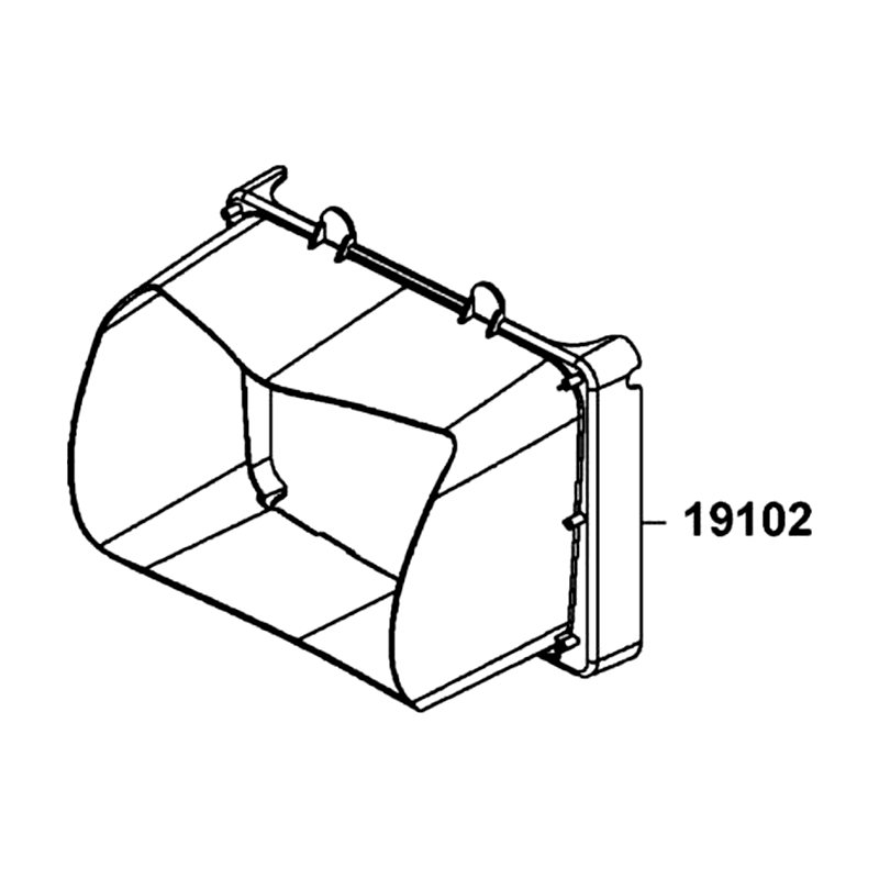 19102-LKM5-E00 DUCT COOLING AIR — diagram cutout