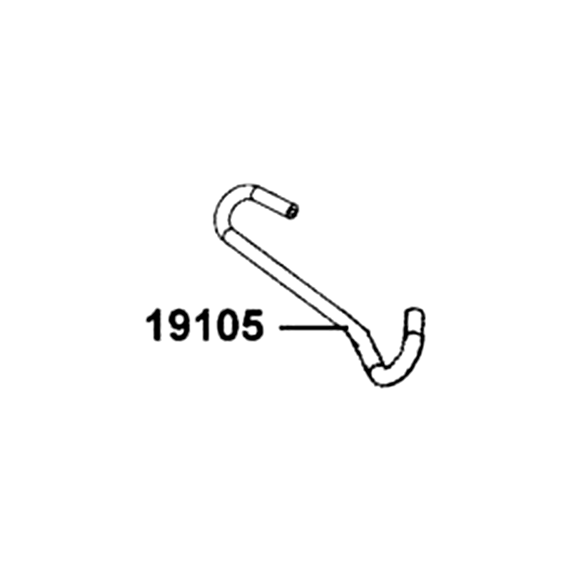 19105-ALE8-E00 HOSE ASSY WATER — diagram cutout