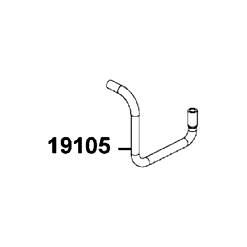 19105-LDB5-E00 HOSE ASSY RESERVE TANK-PRESSURE VALVE — diagram cutout