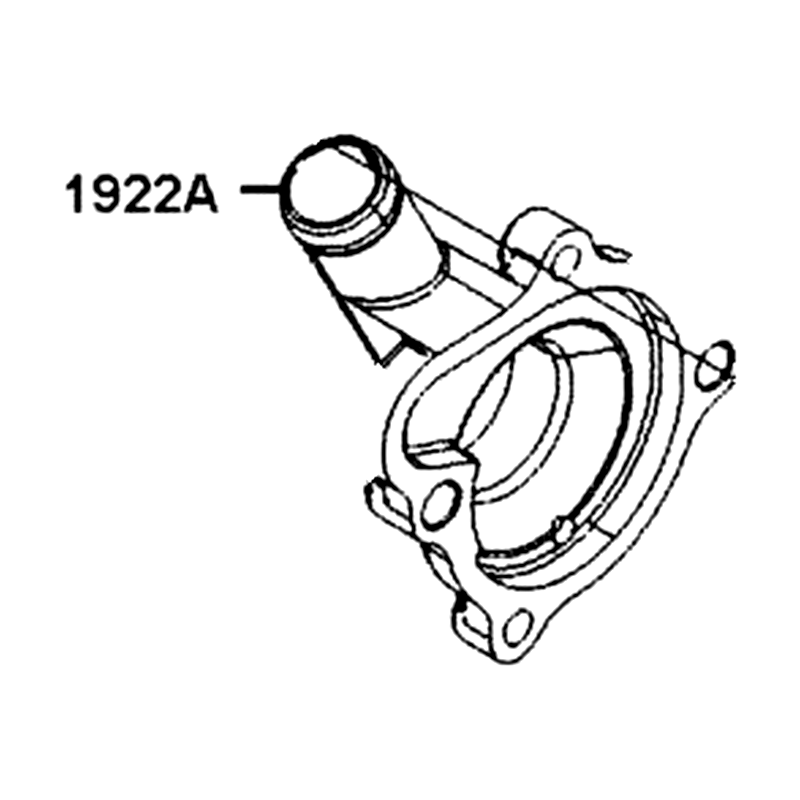 1922A-LGE5-E00-NEA COVER WATER PUMP — diagram cutout