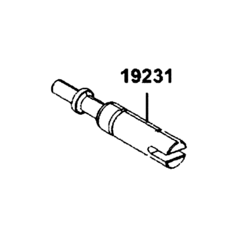 19231-BAA7-E00 SHAFT WATER PUMP — diagram cutout