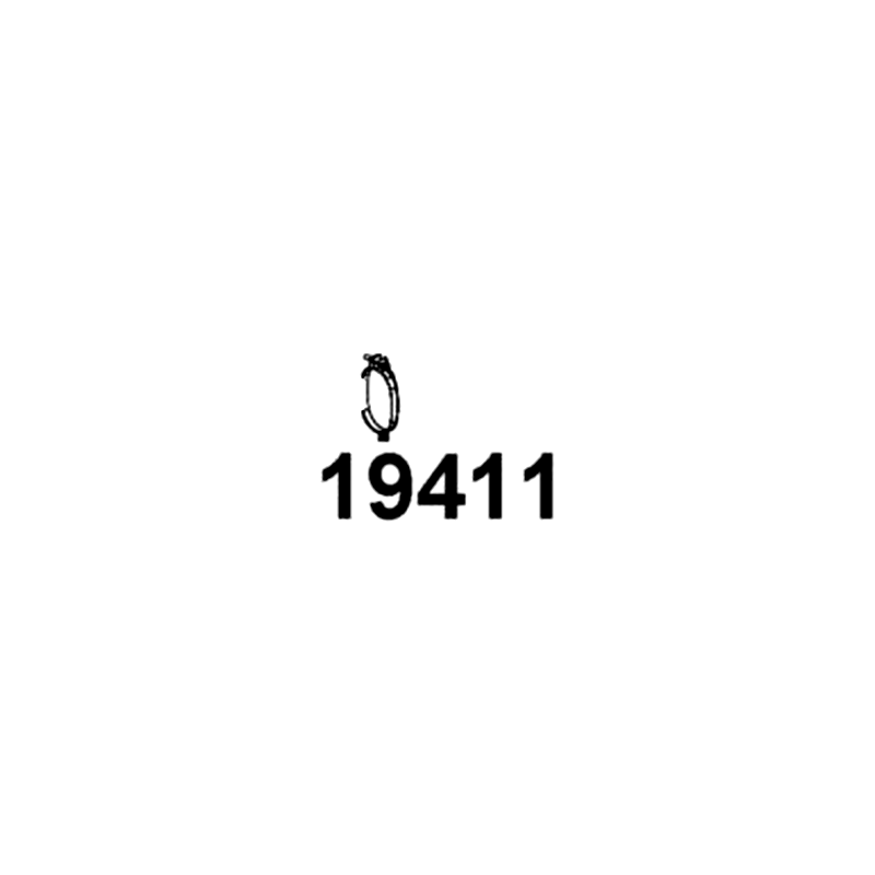 19411-KNBN-C00 CLIP HOSE — diagram cutout