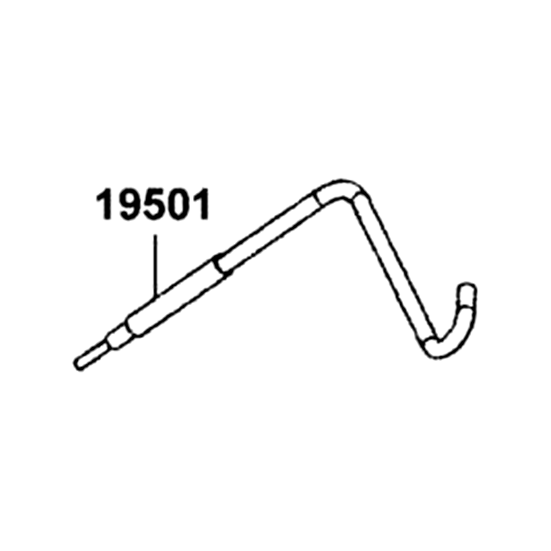 19501-ALE8-E00 HOSE ASSY WATER — diagram cutout