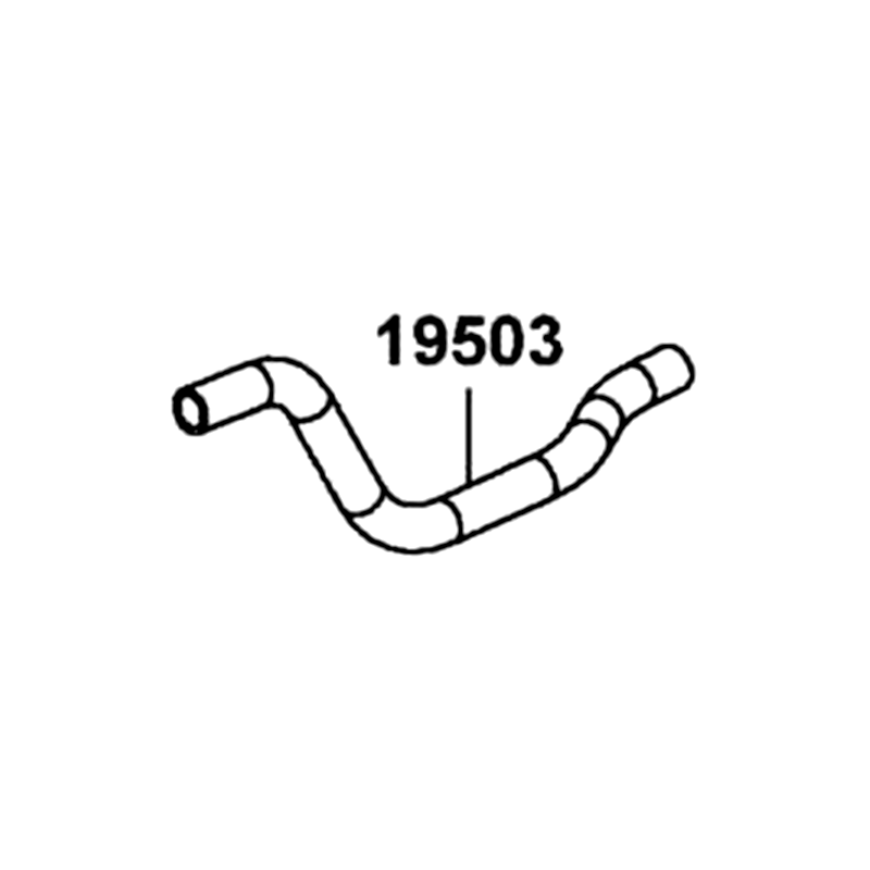 19503-ALE8-E00 WATER HOSE RADIATOR — diagram cutout