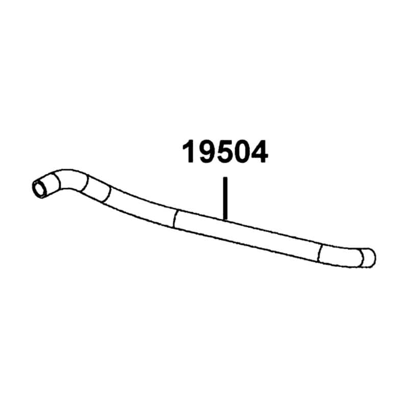 19504-PTA1-900 HOSE WATER — diagram cutout