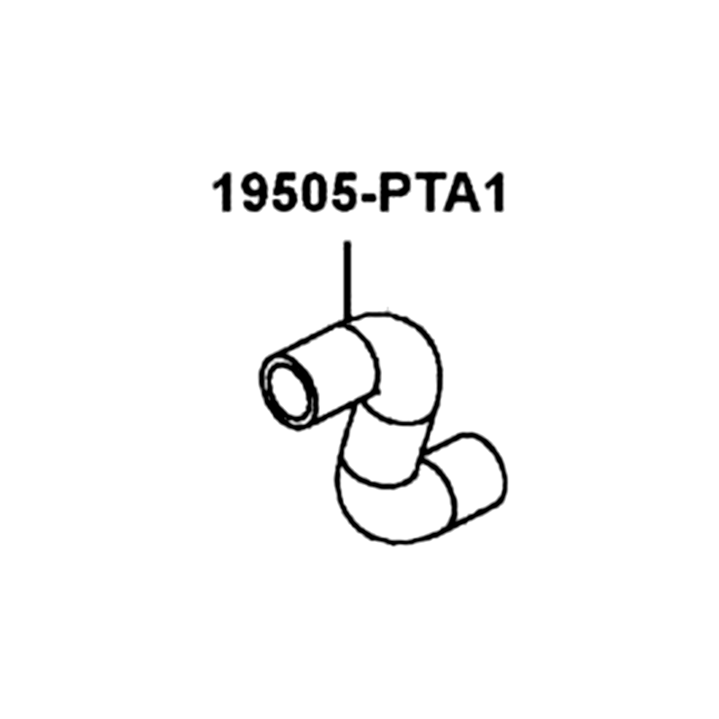 19505-PTA1-900 HOSE WATER — diagram cutout