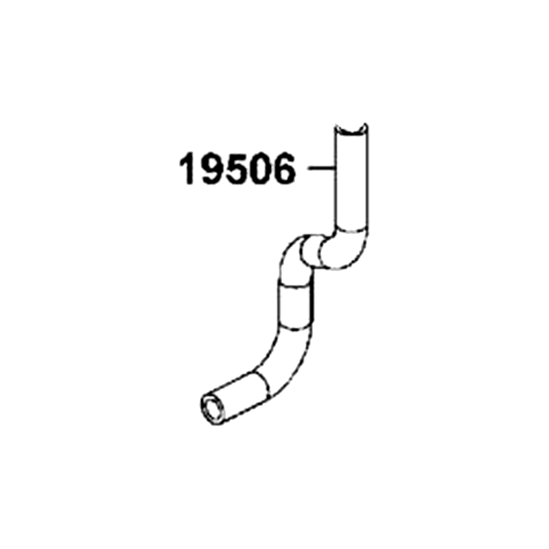 19506-AGA8-E00 WATER HOSE. RADIATOR-PRESSURE VALVE — diagram cutout