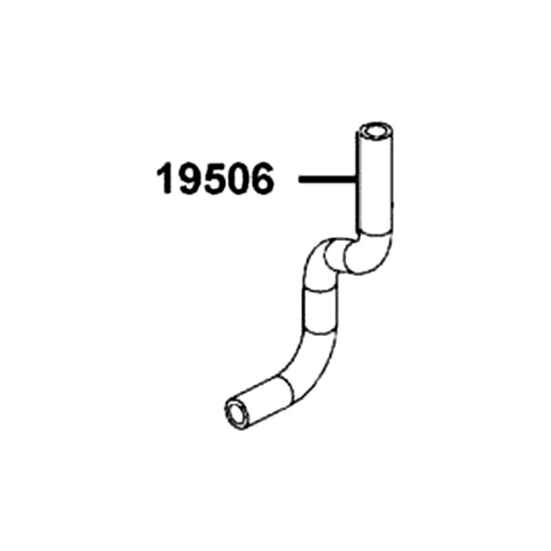 19506-LDB5-E00 HOSE WATER G RADIATOR-PRESSURE VALVE — diagram cutout