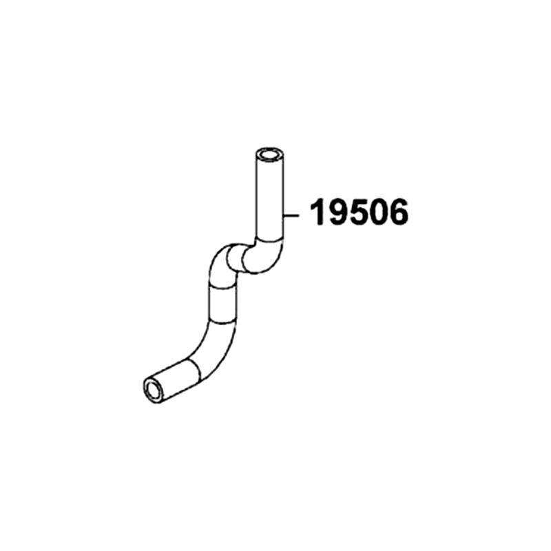 19506-LKM5-E00 HOSE WATER G.RADIATOR-PRESSUR VALVE — diagram cutout