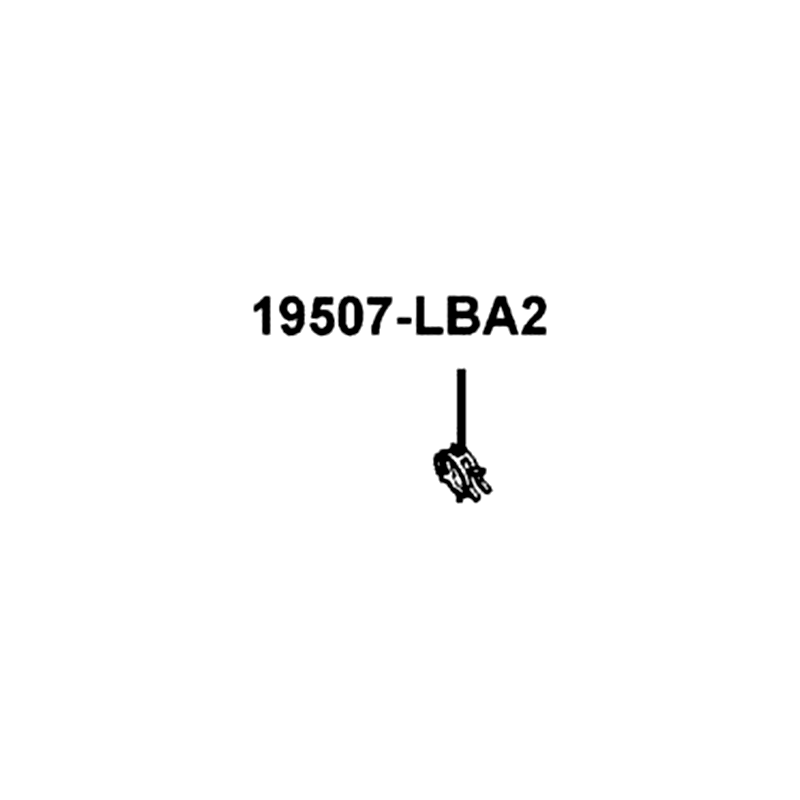 19507-LBA2-E00 CLAMP D 27.5 — diagram cutout