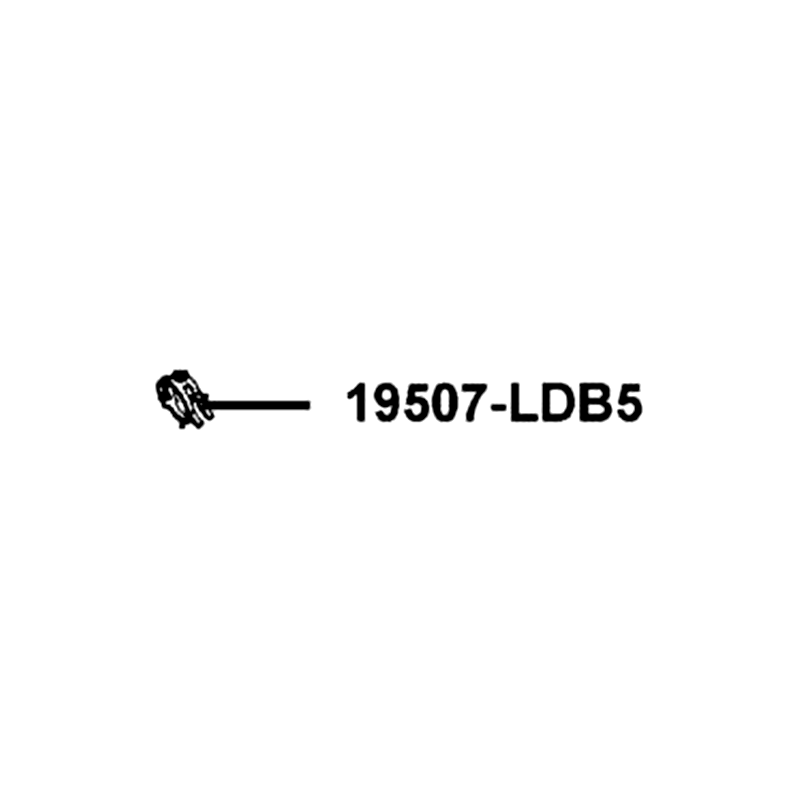 19507-LDB5-E00 CLAMP D 28 — diagram cutout