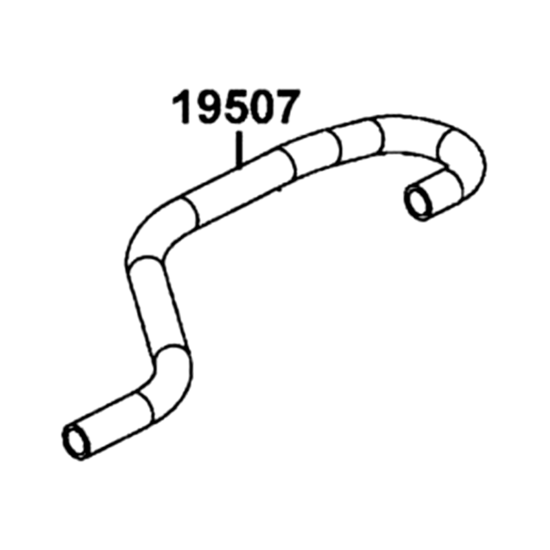 19507-LEE8-E00 HOSE WATER H ENG-PIPE — diagram cutout