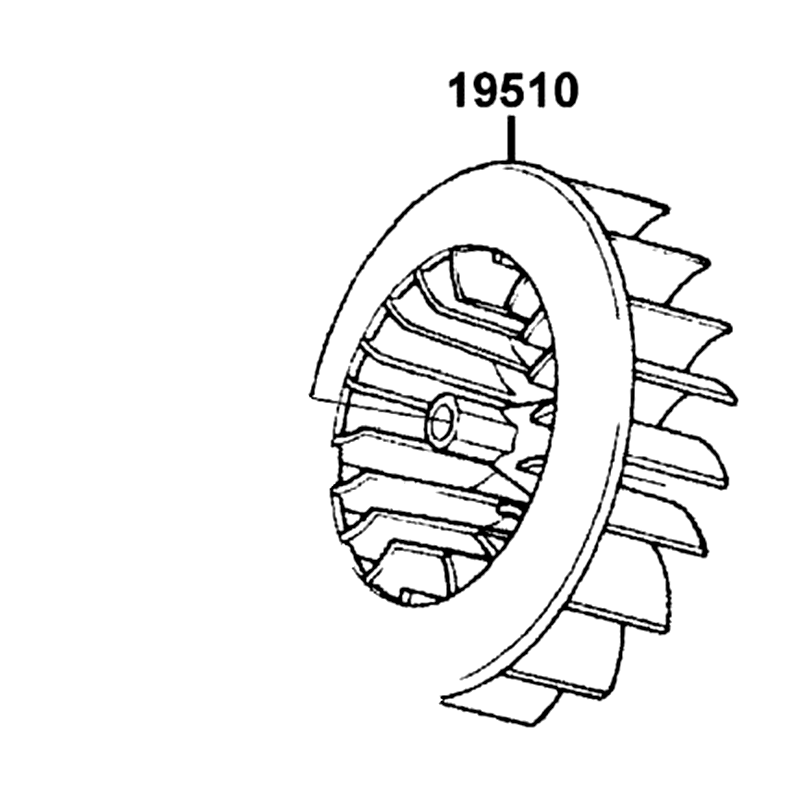 19510-GBW2-901 FAN COMP COOLING — diagram cutout