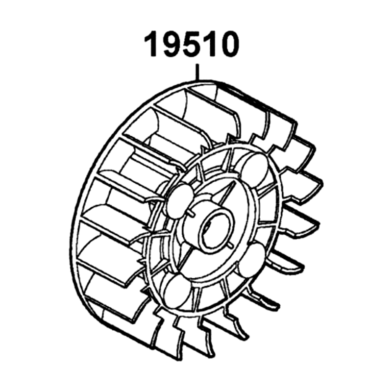 19510-LEB1-C01 FAN COMP COOLING — diagram cutout