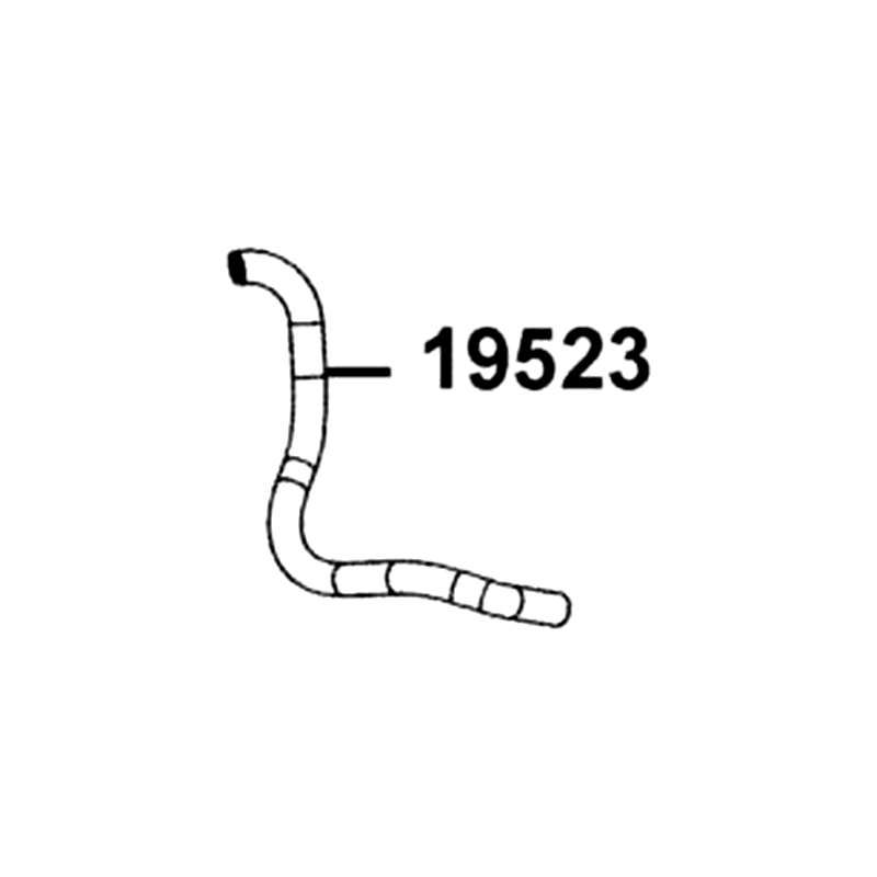 19523-LDB5-E00 HOSE A WATER — diagram cutout