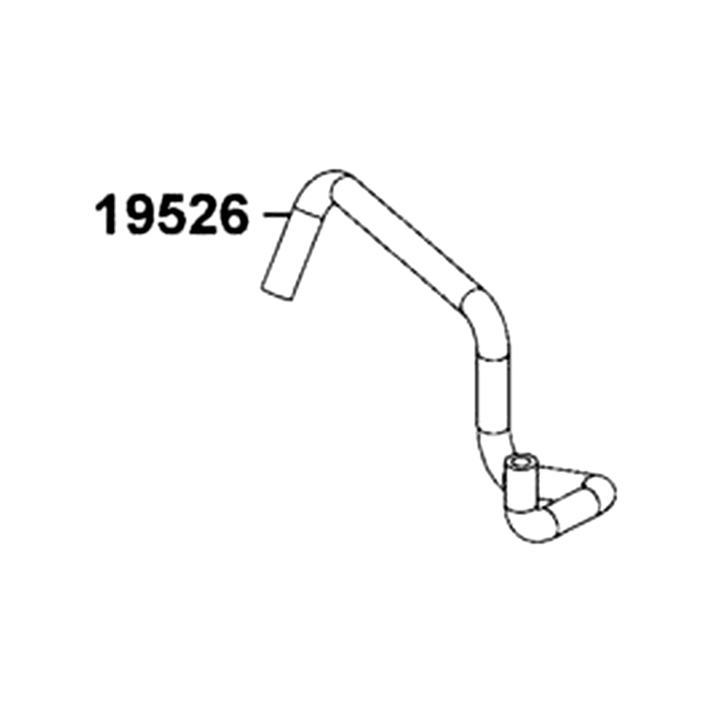 19526-LKM8-E00 OIL COOLER HOSE OIL EX — diagram cutout