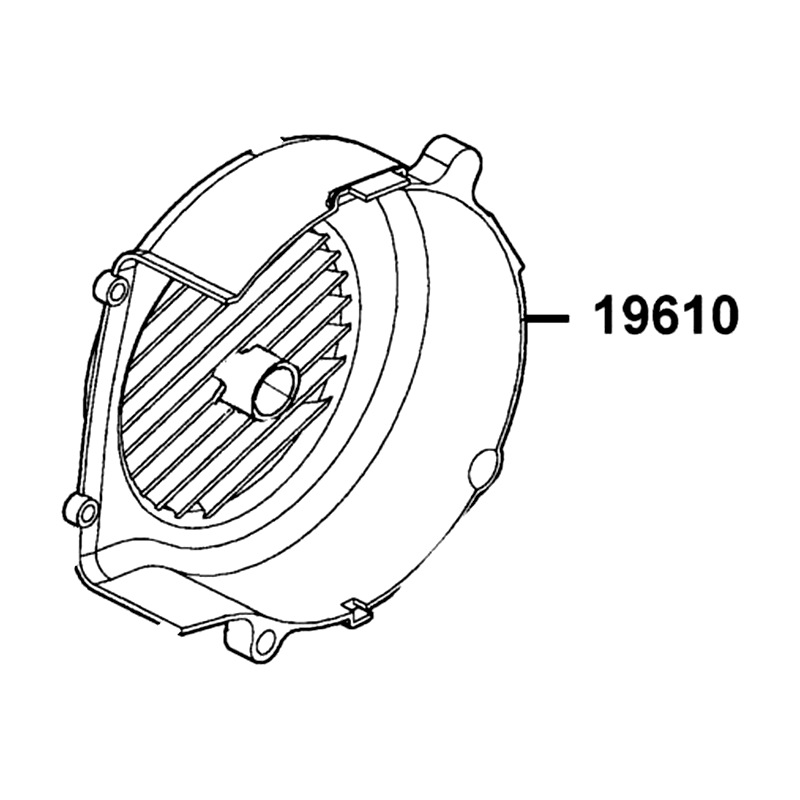 19610-LFC2-E10 "COVER ASSY., FAN" — diagram cutout