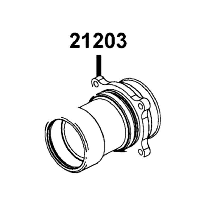 21203-LCD9-E00 CASE FINAL SHAFT — diagram cutout