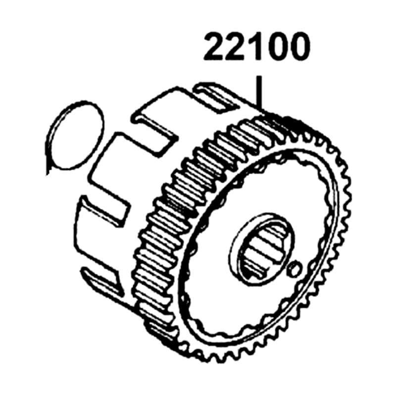 22100-3D24-001 OUTER COMP CLUTCH — diagram cutout