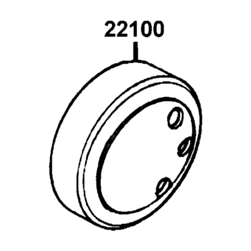 22100-KNBN-900 OUTER COMP CLUTCH — diagram cutout