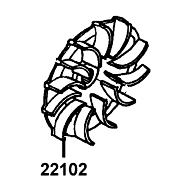 22102-KHC4-900 FACE DRIVE — diagram cutout