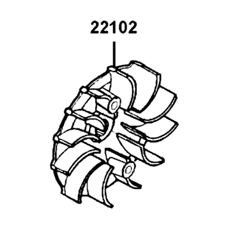 22102-KKC3-900 FACE DRIVE — diagram cutout