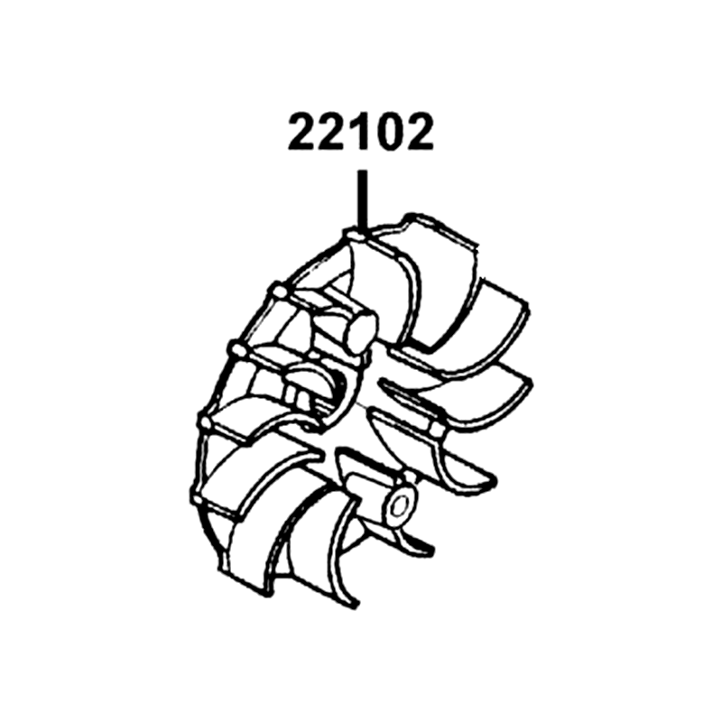 22102-LEA2-900 FACE DRIVE — diagram cutout