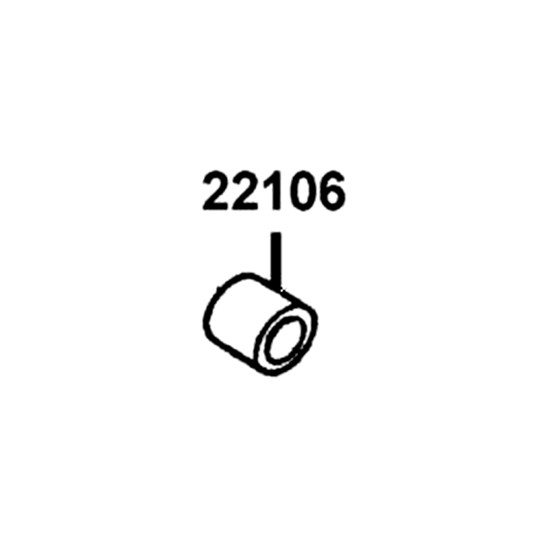 22106-PWA6-900 COLLAR DRIVE FACE — diagram cutout